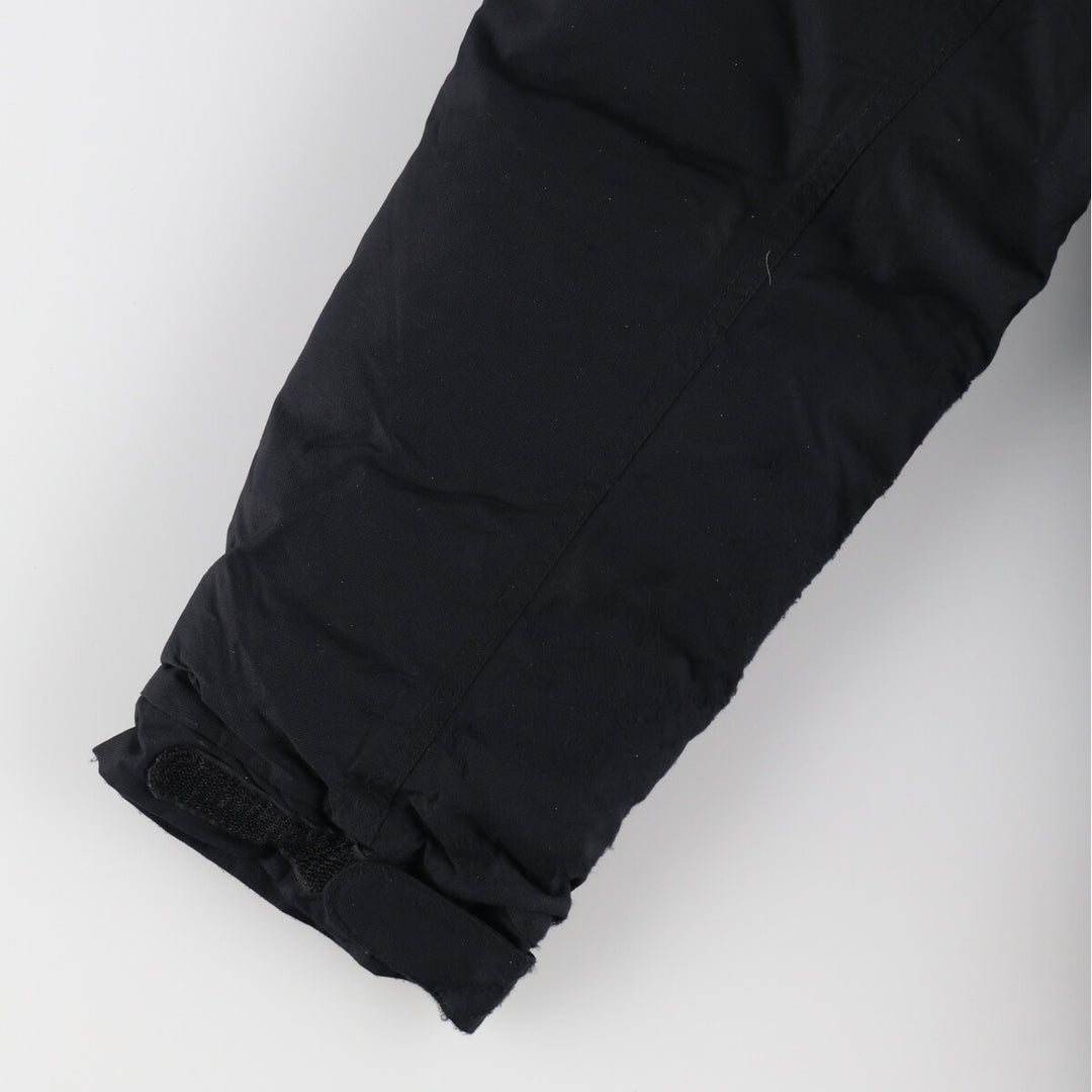 90s-00'S The North Face Hyvent McMurdo Parka goose down parka, men's size M Nylon black type Vintage Second Hand