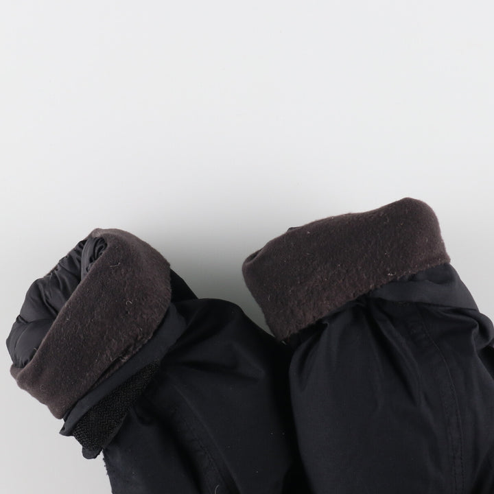 90s-00'S The North Face Hyvent McMurdo Parka goose down parka, men's size M Nylon black type Vintage Second Hand
