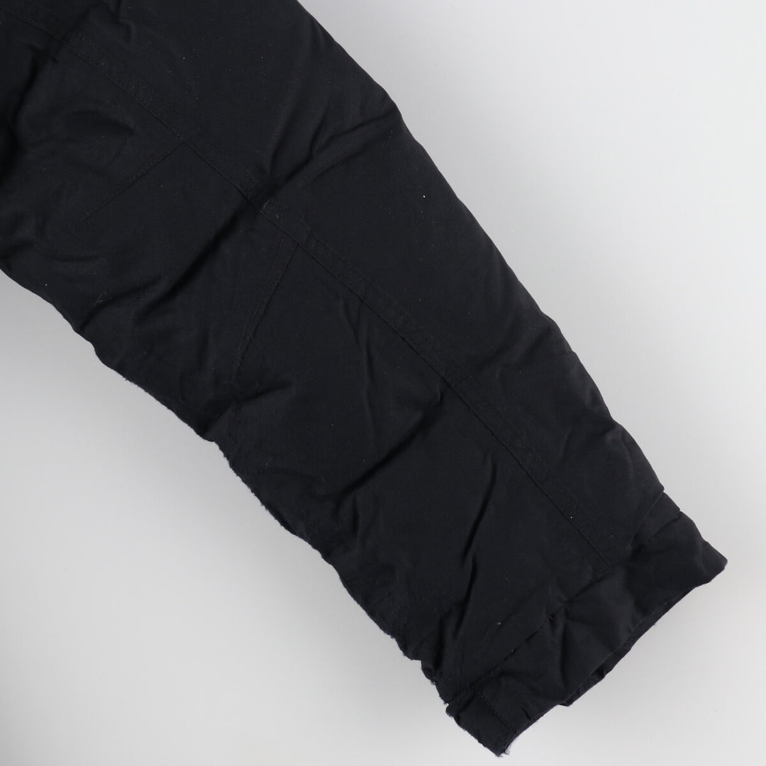 90s-00'S The North Face Hyvent McMurdo Parka goose down parka, men's size M Nylon black type Vintage Second Hand