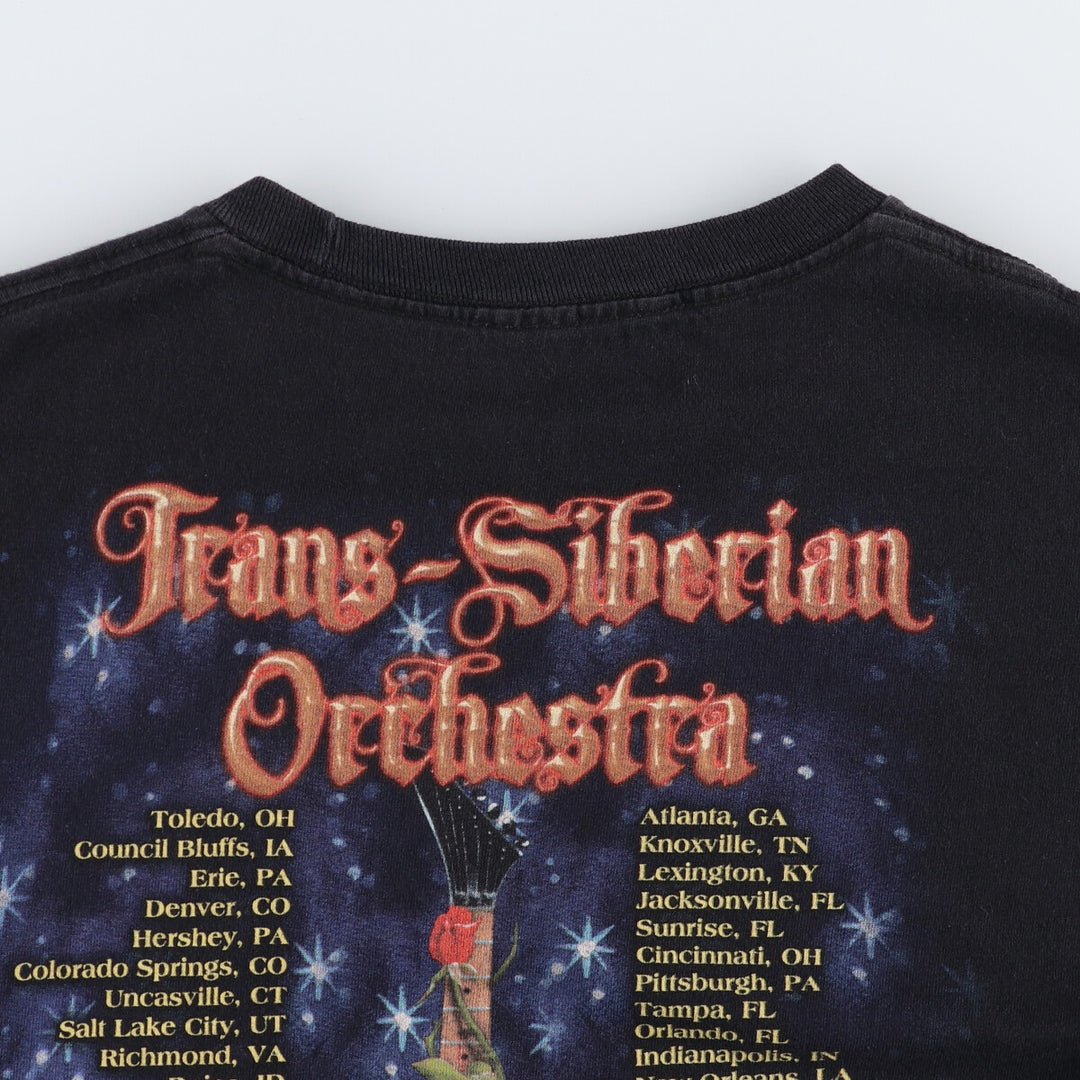 TRANS SIBERIAN ORCHESTRA Trans-Siberian Orchestra Band T-shirt Band T Women's M equivalent /eaa481845