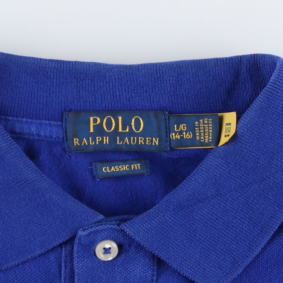 Ralph Lauren POLO RALPH LAUREN CLASSIC FIT long sleeve polo shirt for women, size L / eaa481858