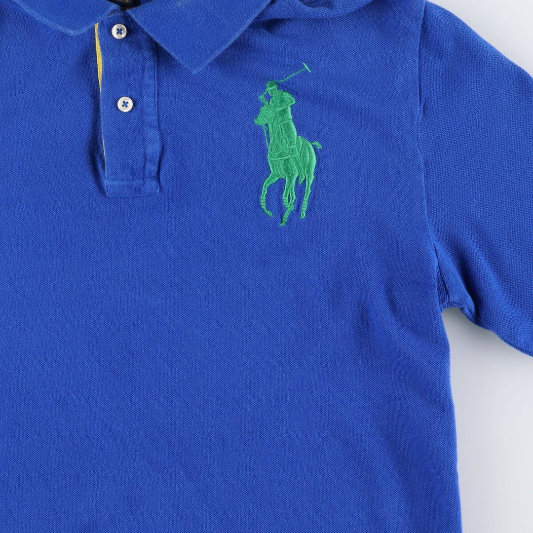 Ralph Lauren POLO RALPH LAUREN Big Pony Long Sleeve Polo Shirt Women's XL /eaa481881