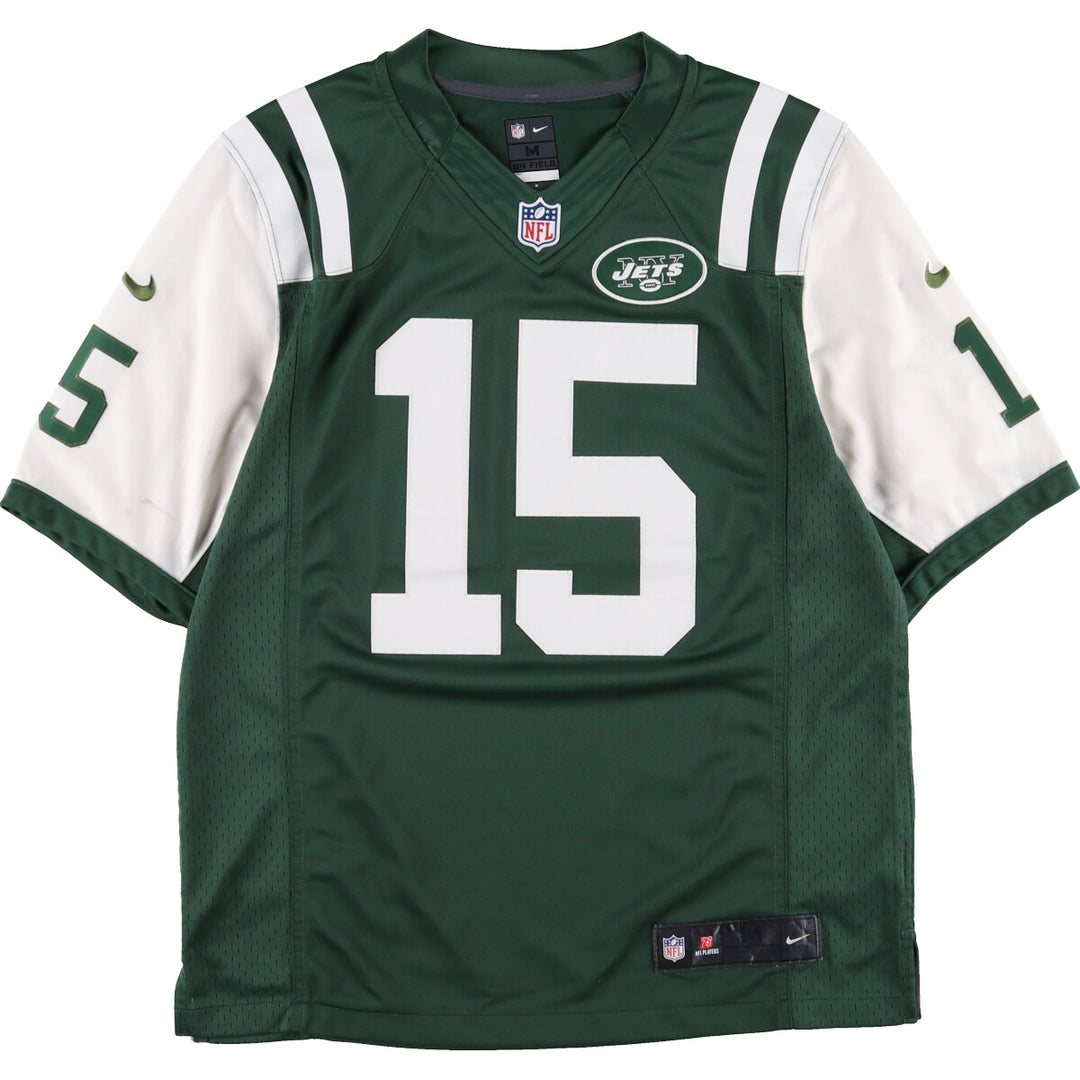 Nike NFL NEW YORK JETS New York Jets V-neck game shirt football shirt men's M equivalent /eaa481884