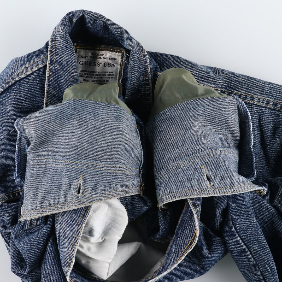 90'S Guess denim jacket made in USA, men's size M /eaa481926