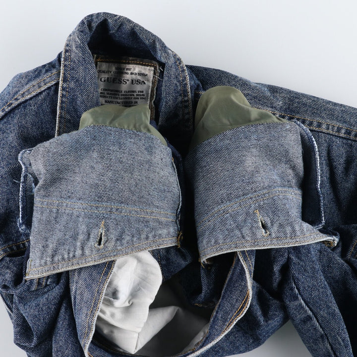 90'S Guess denim jacket made in USA, men's size M /eaa481926