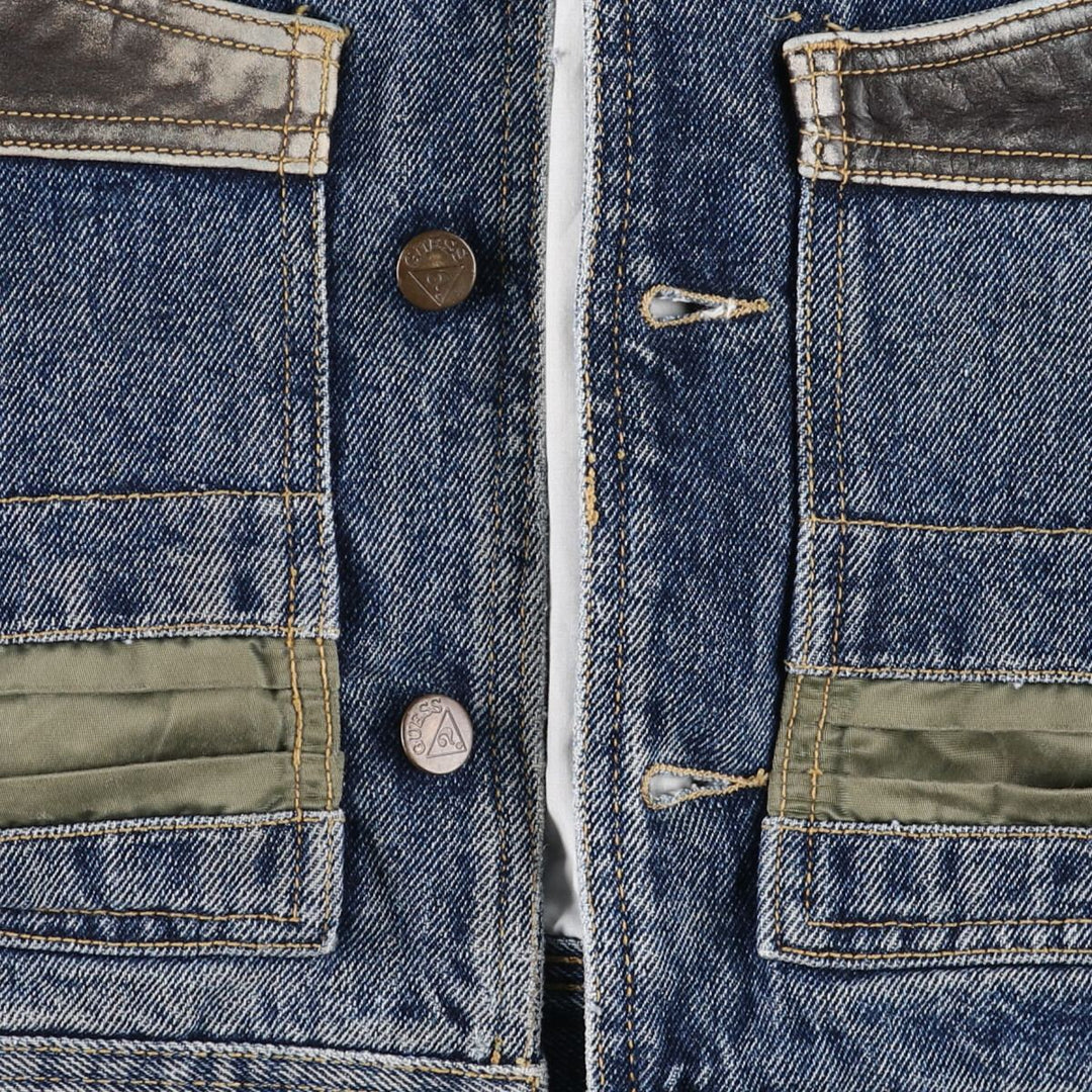 90'S Guess denim jacket made in USA, men's size M /eaa481926