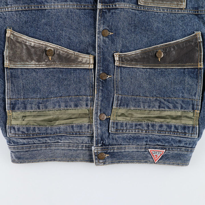 90'S Guess denim jacket made in USA, men's size M /eaa481926
