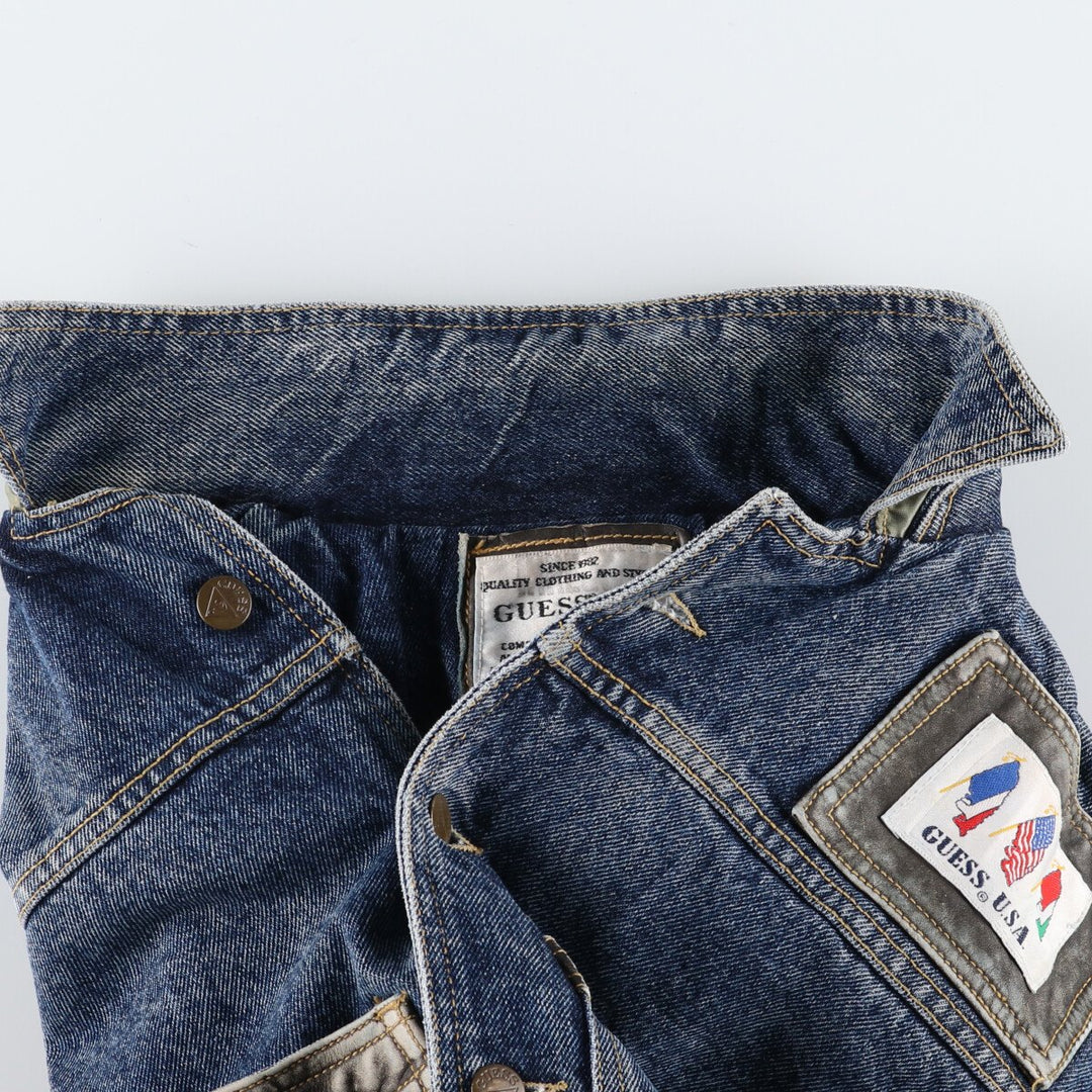 90'S Guess denim jacket made in USA, men's size M /eaa481926