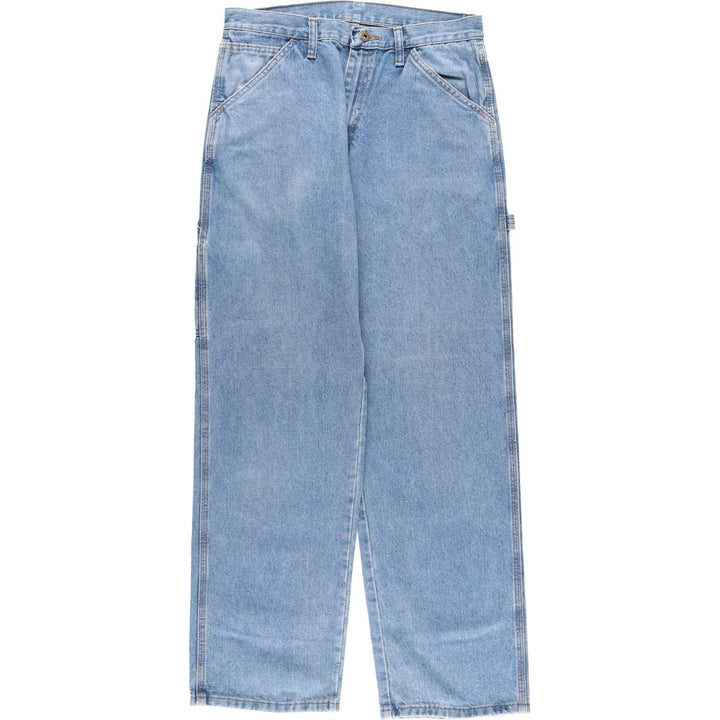 Wrangler Denim Painter Pants for Men, W32 equivalent cotton blue type Vintage Second Hand