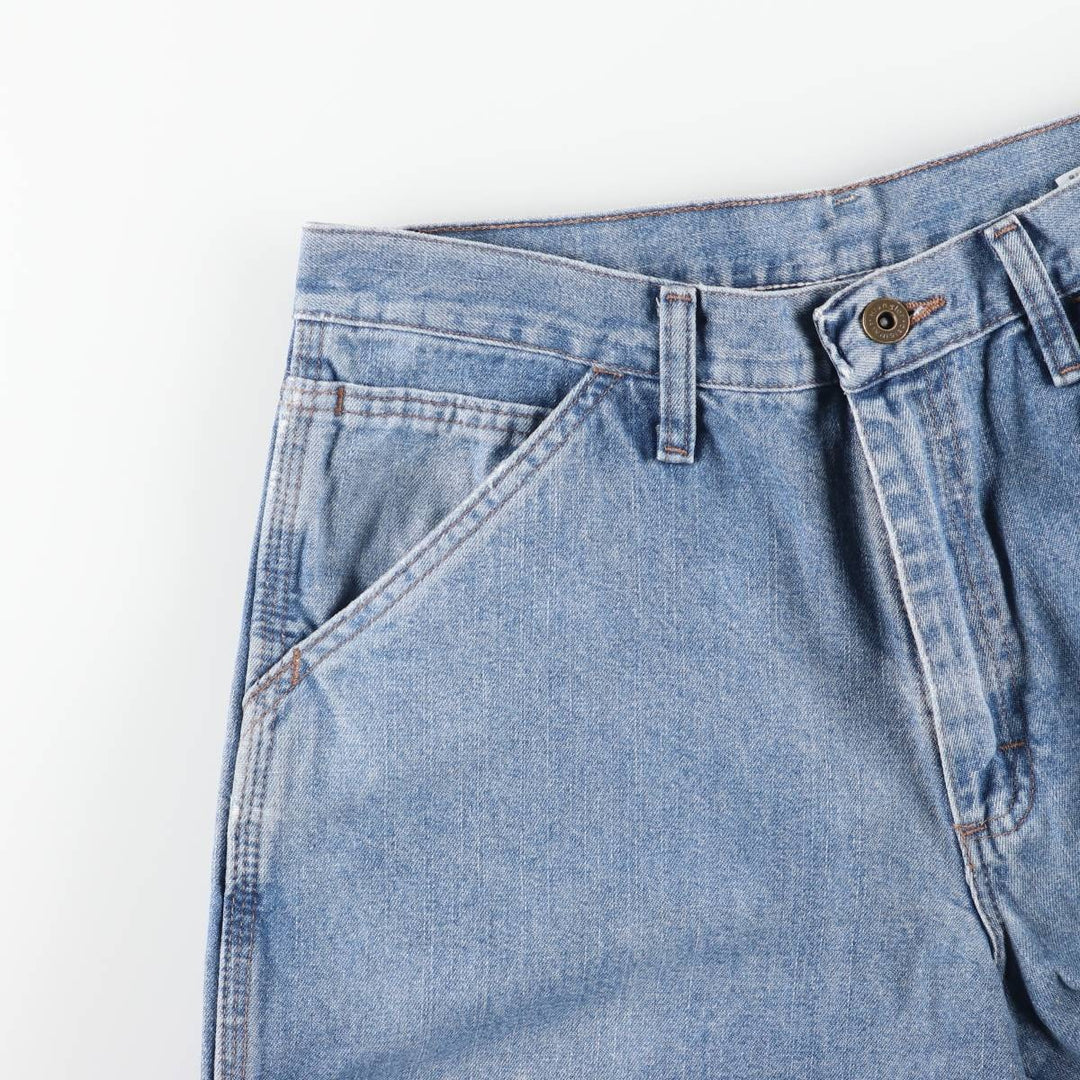 Wrangler Denim Painter Pants for Men, W32 equivalent cotton blue type Vintage Second Hand