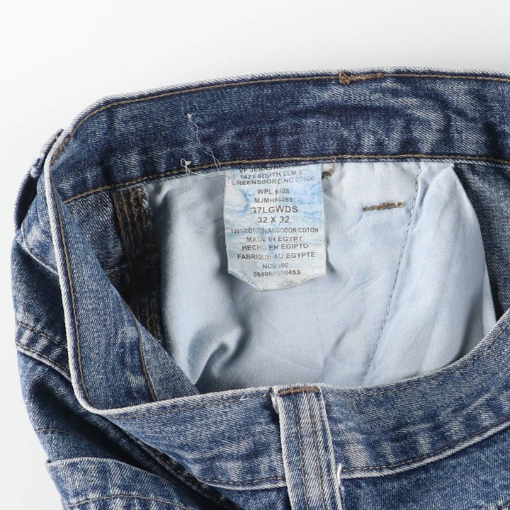 Wrangler Men's Denim Cargo Pants, Size W33 cotton blue type Vintage Second Hand