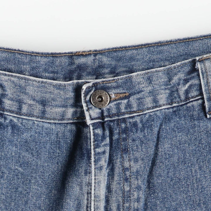 Wrangler Men's Denim Cargo Pants, Size W33 cotton blue type Vintage Second Hand