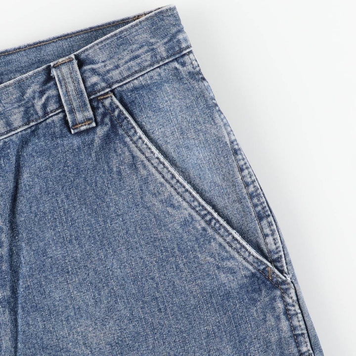 Wrangler Men's Denim Cargo Pants, Size W33 cotton blue type Vintage Second Hand