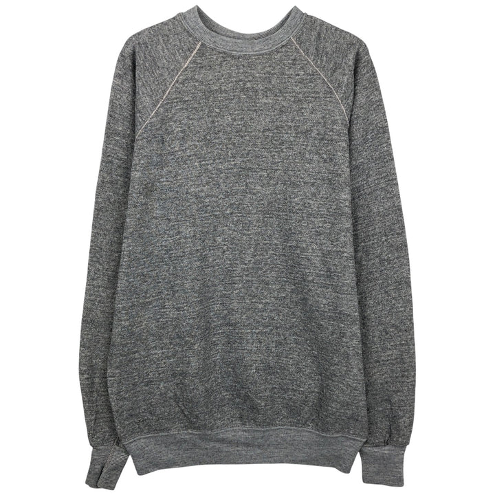 Vintage plain blank sweatshirt, made in the USA, men's size L acrylic gray type Vintage Second Hand