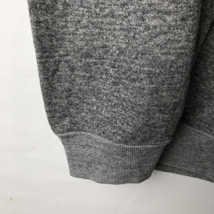 Vintage plain blank sweatshirt, made in the USA, men's size L acrylic gray type Vintage Second Hand