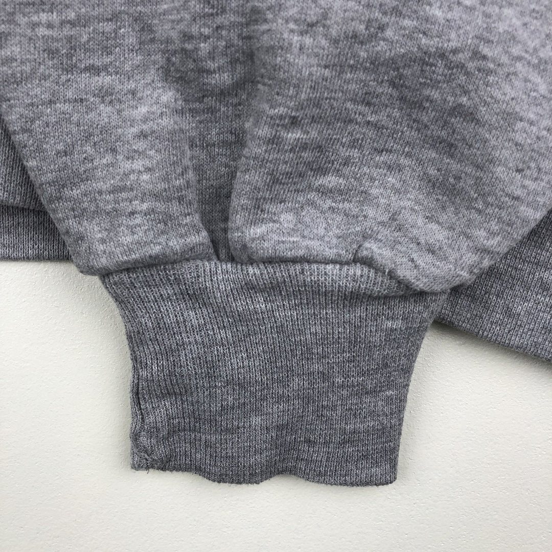 90'S Russell plain blank sweatshirt, sweatshirt, made in USA, men's XL size, vintage polyester gray type Vintage Second Hand