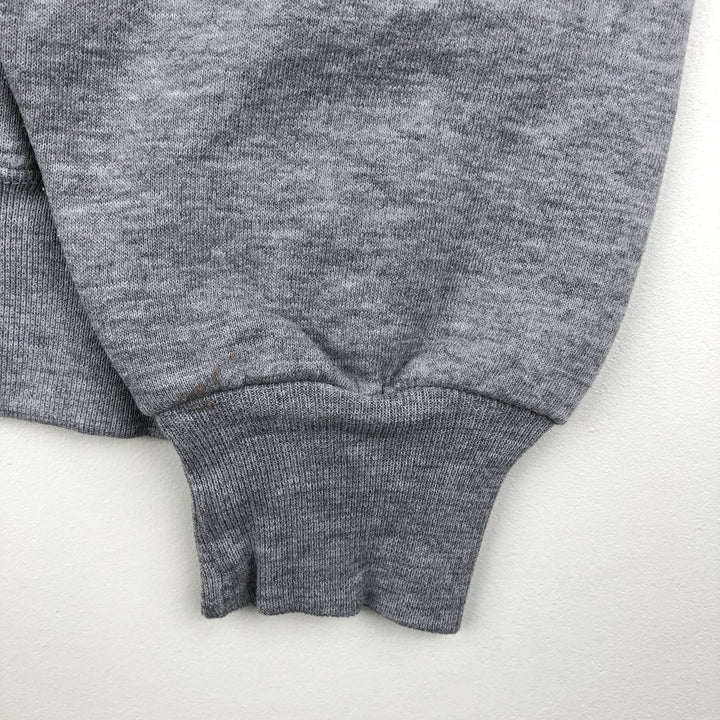 90'S Russell plain blank sweatshirt, sweatshirt, made in USA, men's XL size, vintage polyester gray type Vintage Second Hand