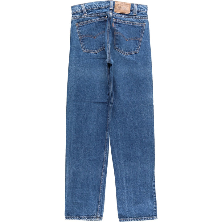 Levi's 20505-0217 Orange Tab Tapered Denim Pants, Made in USA, Men's, Size W29, Vintage cotton blue type Vintage Second Hand