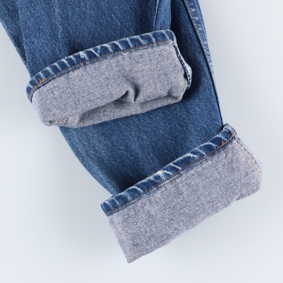 Levi's 20505-0217 Orange Tab Tapered Denim Pants, Made in USA, Men's, Size W29, Vintage cotton blue type Vintage Second Hand