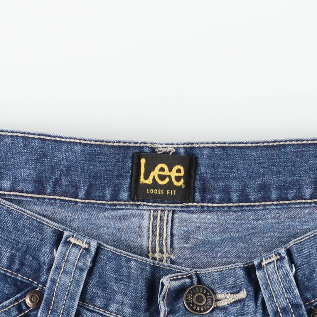 Lee LOOSE FIT denim painter pants for men, equivalent to w30 cotton blue type Vintage Second Hand
