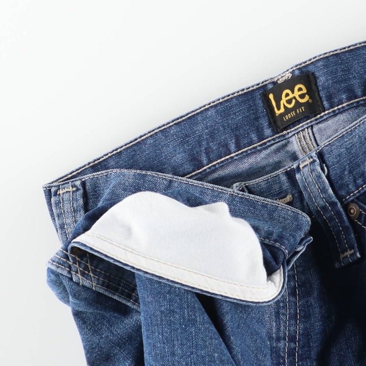 Lee LOOSE FIT denim painter pants for men, equivalent to w30 cotton blue type Vintage Second Hand