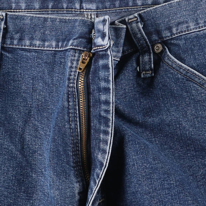 00'S Wrangler CARPENTER denim painter pants for men, equivalent to W33 cotton blue type Vintage Second Hand