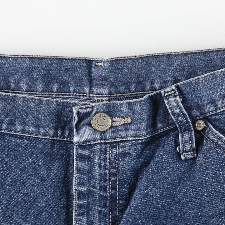 00'S Wrangler CARPENTER denim painter pants for men, equivalent to W33 cotton blue type Vintage Second Hand