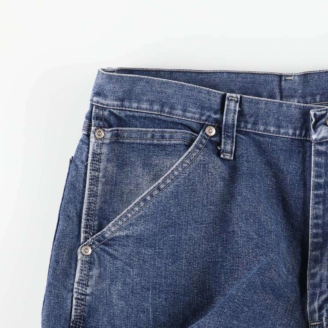 00'S Wrangler CARPENTER denim painter pants for men, equivalent to W33 cotton blue type Vintage Second Hand