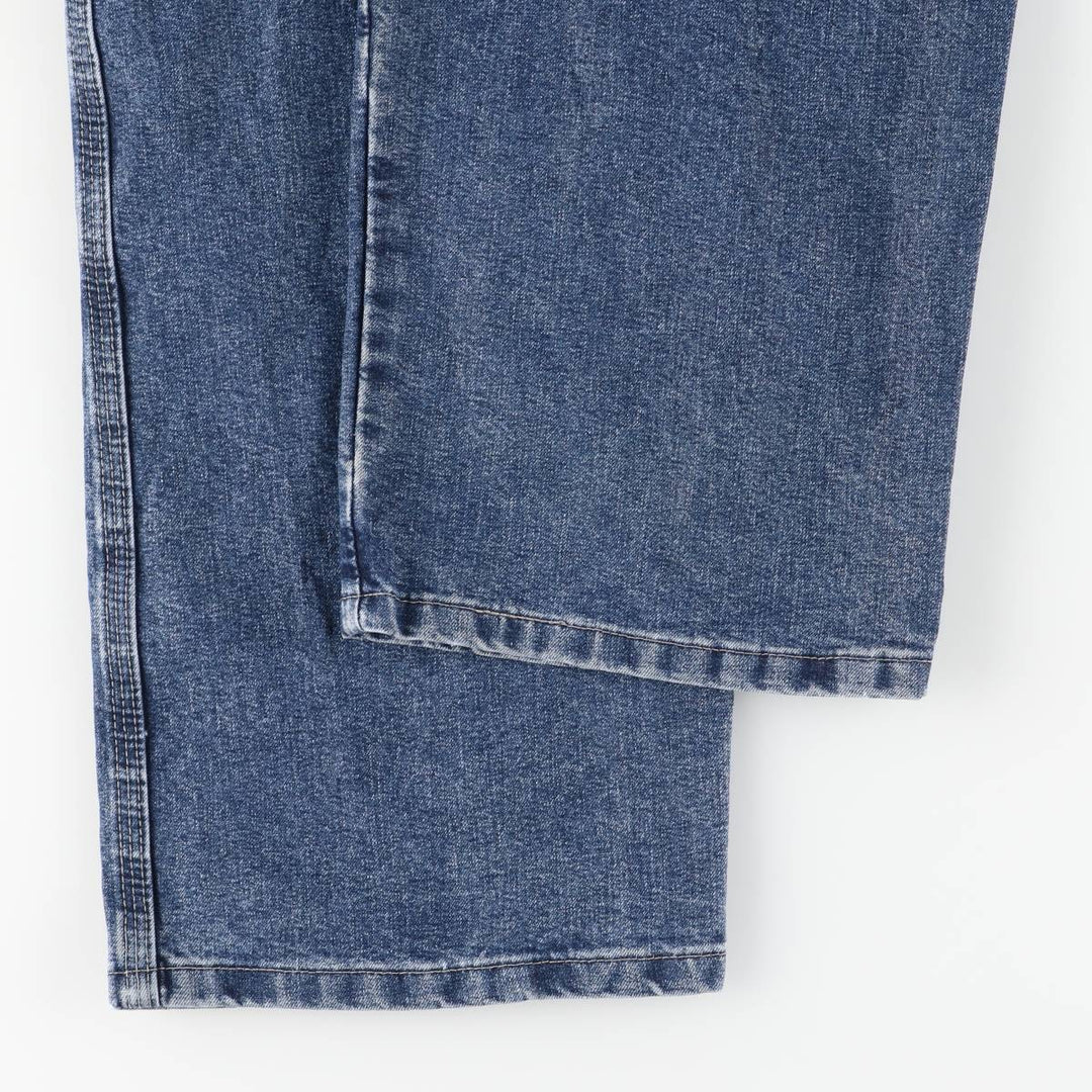 00'S Wrangler CARPENTER denim painter pants for men, equivalent to W33 cotton blue type Vintage Second Hand
