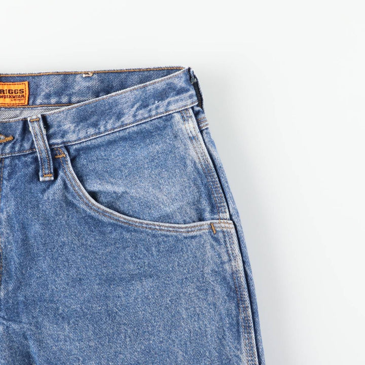 Wrangler RIGGS WORKWEAR Denim Painter Pants Men's W34 equivalent cotton blue type Vintage Second Hand