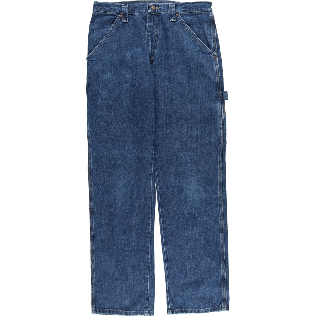 00'S Wrangler Denim Painter Pants Men's W31 equivalent cotton blue type Vintage Second Hand