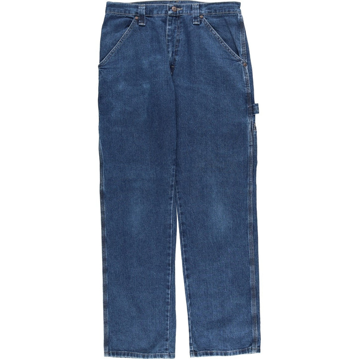 00'S Wrangler Denim Painter Pants Men's W31 equivalent cotton blue type Vintage Second Hand