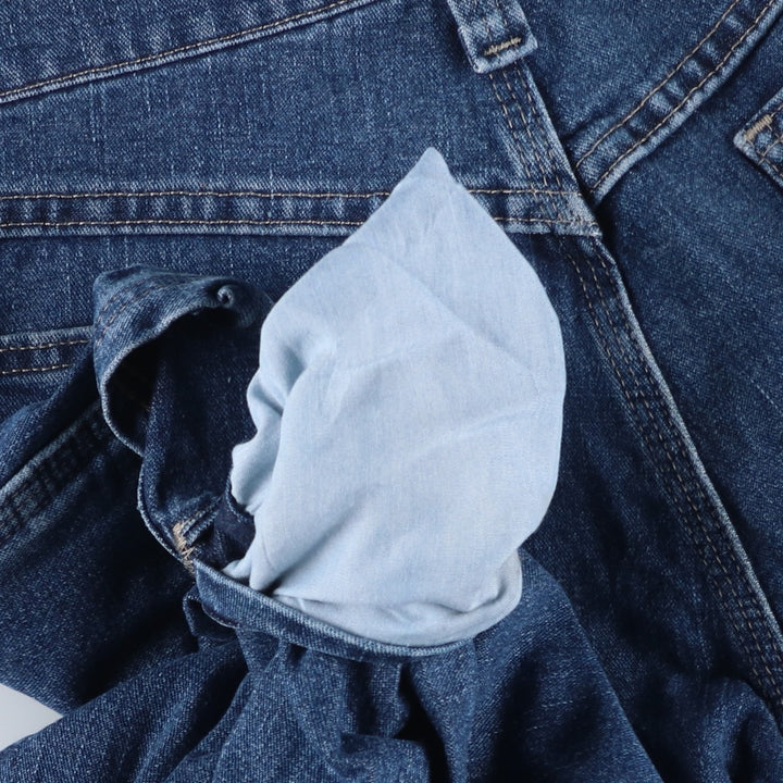 00'S Wrangler Denim Painter Pants Men's W31 equivalent cotton blue type Vintage Second Hand
