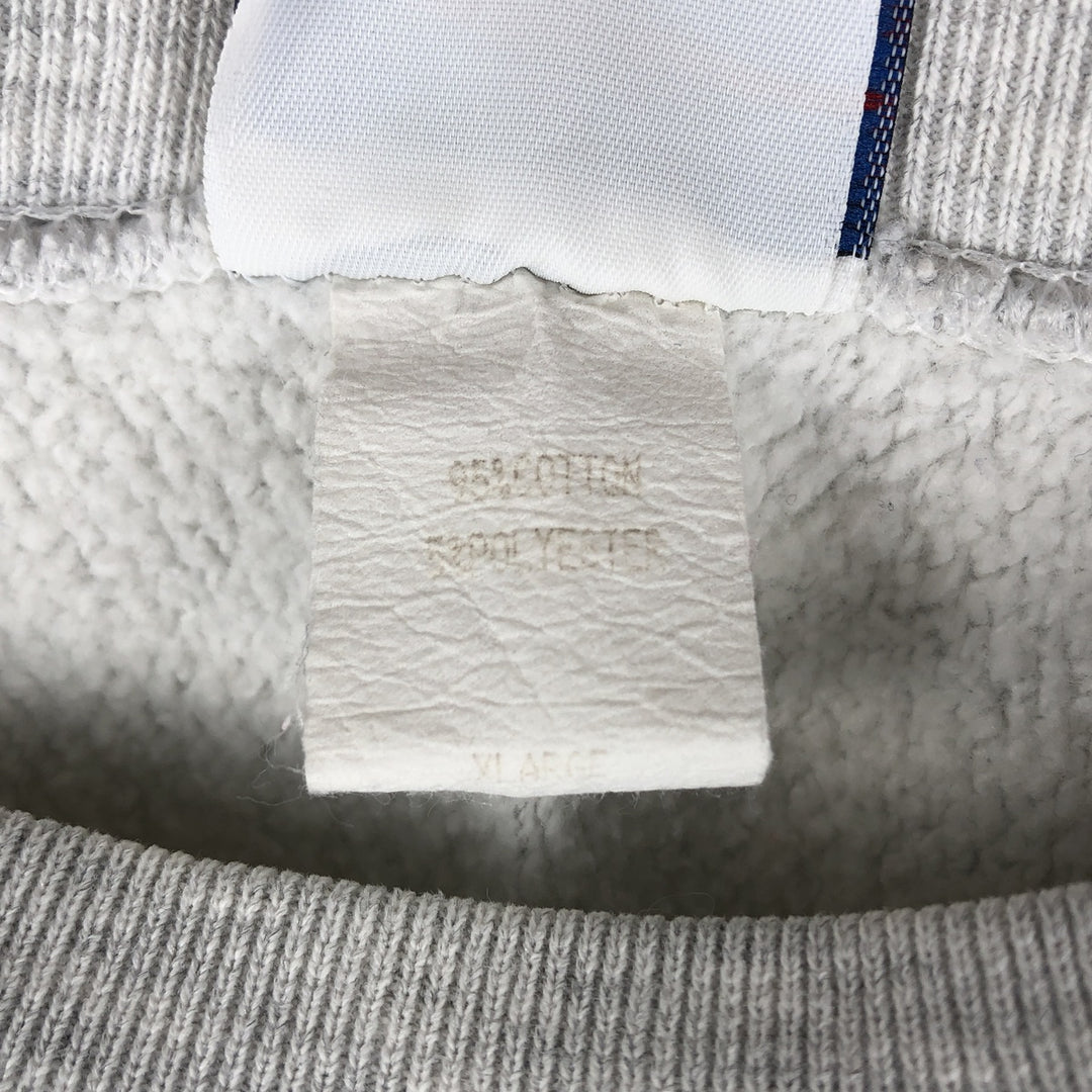 Vintage 90'S Rugged Sweats college sweatshirt, made in the USA, men's size XL cotton gray type Vintage Second Hand