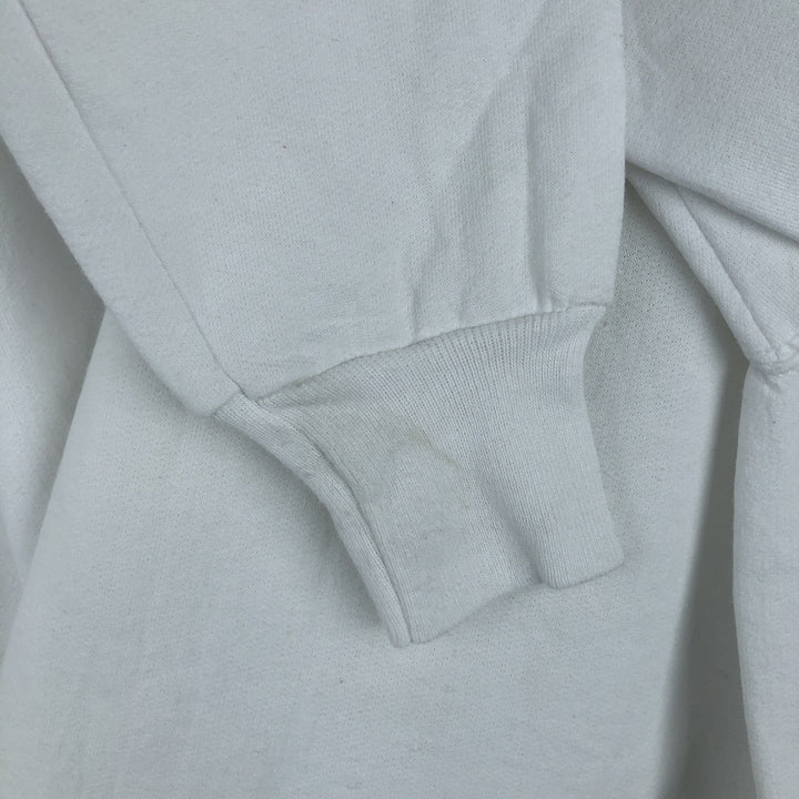 Vintage 90s-00'S Hanes COMFORTBLEND plain blank sweatshirt, made in the USA, size M, men's. cotton white type Vintage Second Hand
