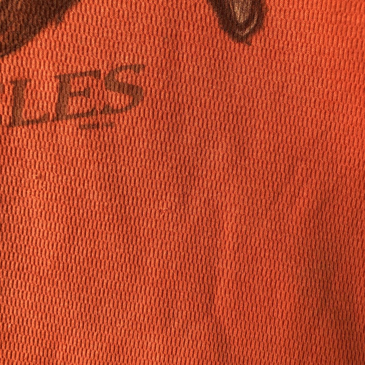 Harley-Davidson Eagle Pattern Thermal Long Sleeve T-Shirt, Honeycomb, Made in USA, Men's Size XL cotton orange type Vintage Second Hand