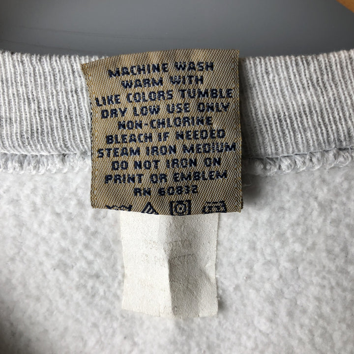 Vintage 90'S Rugged Sweats printed sweatshirt, men's size L cotton gray type Vintage Second Hand