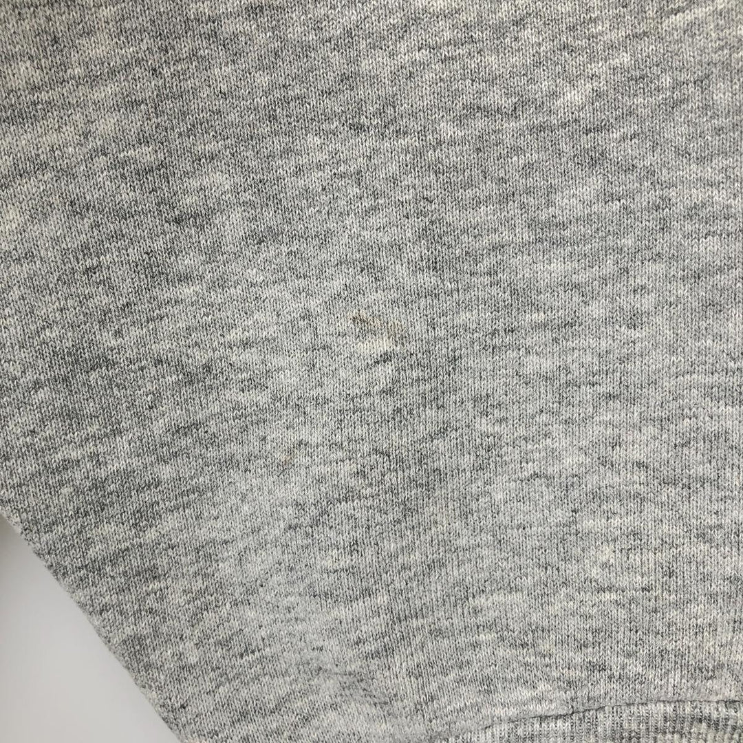 90'S BVD plain blank sweatshirt, sweatshirt, made in USA, men's XL size, vintage cotton gray type Vintage Second Hand