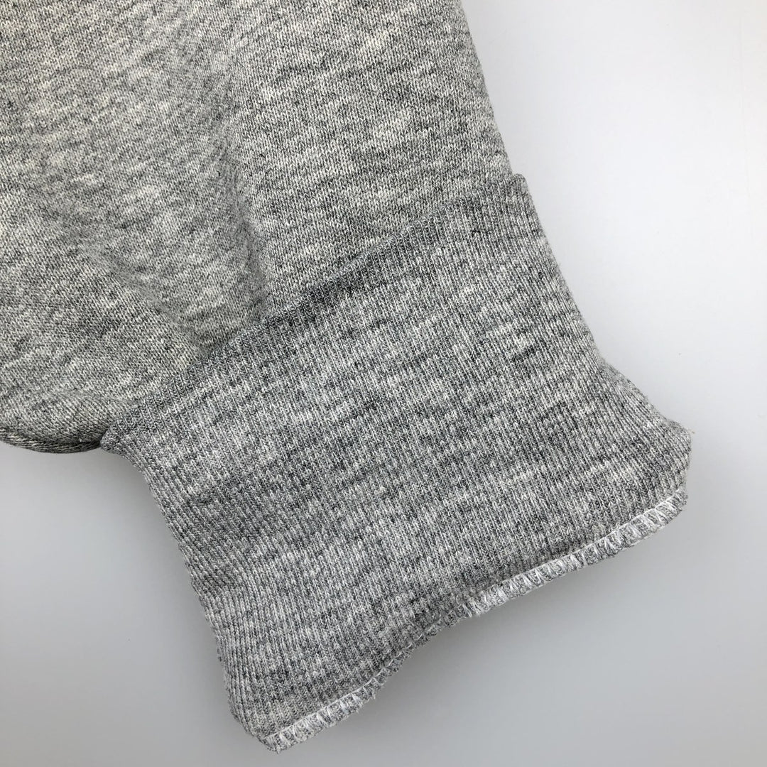 90'S BVD plain blank sweatshirt, sweatshirt, made in USA, men's XL size, vintage cotton gray type Vintage Second Hand