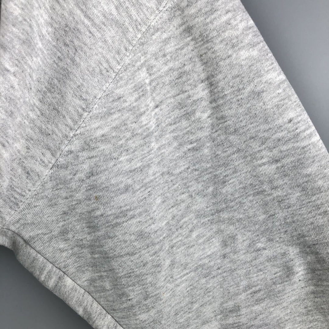 90'S Russell College Sweatshirt, Made in USA, Men's XL, Vintage cotton gray type Vintage Second Hand