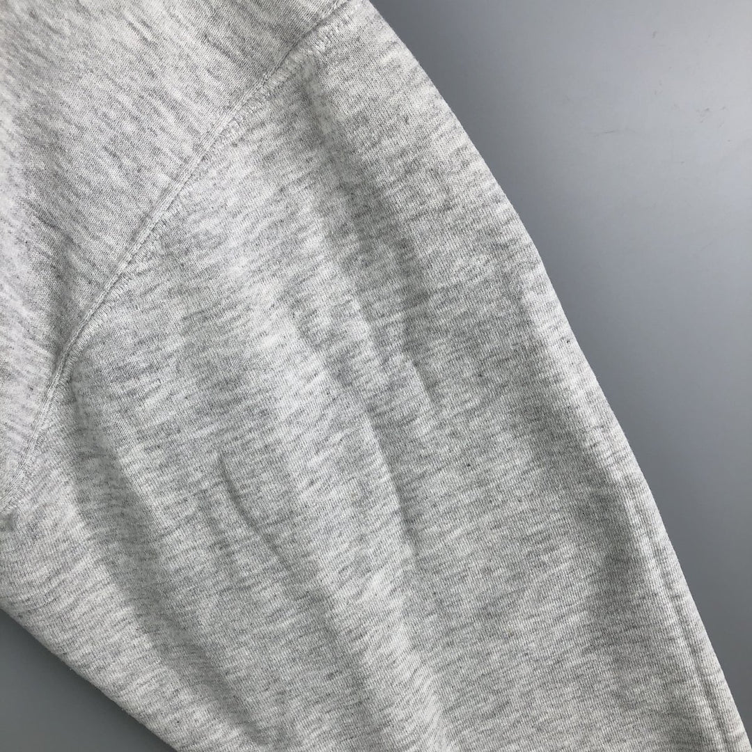 90'S Russell College Sweatshirt, Made in USA, Men's XL, Vintage cotton gray type Vintage Second Hand