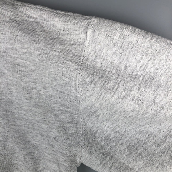 90'S Russell College Sweatshirt, Made in USA, Men's XL, Vintage cotton gray type Vintage Second Hand