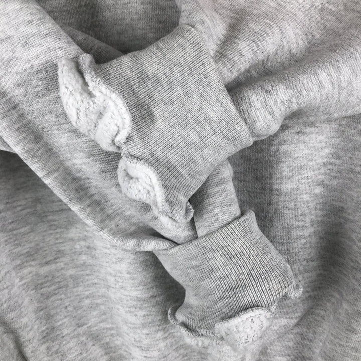 90'S Russell College Sweatshirt, Made in USA, Men's XL, Vintage cotton gray type Vintage Second Hand