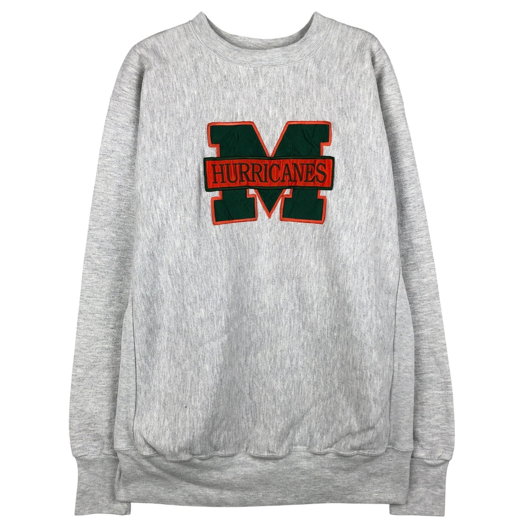 Vintage 90'S Crable Sportswear college sweatshirt, size XL, men's unclear white type Vintage Second Hand