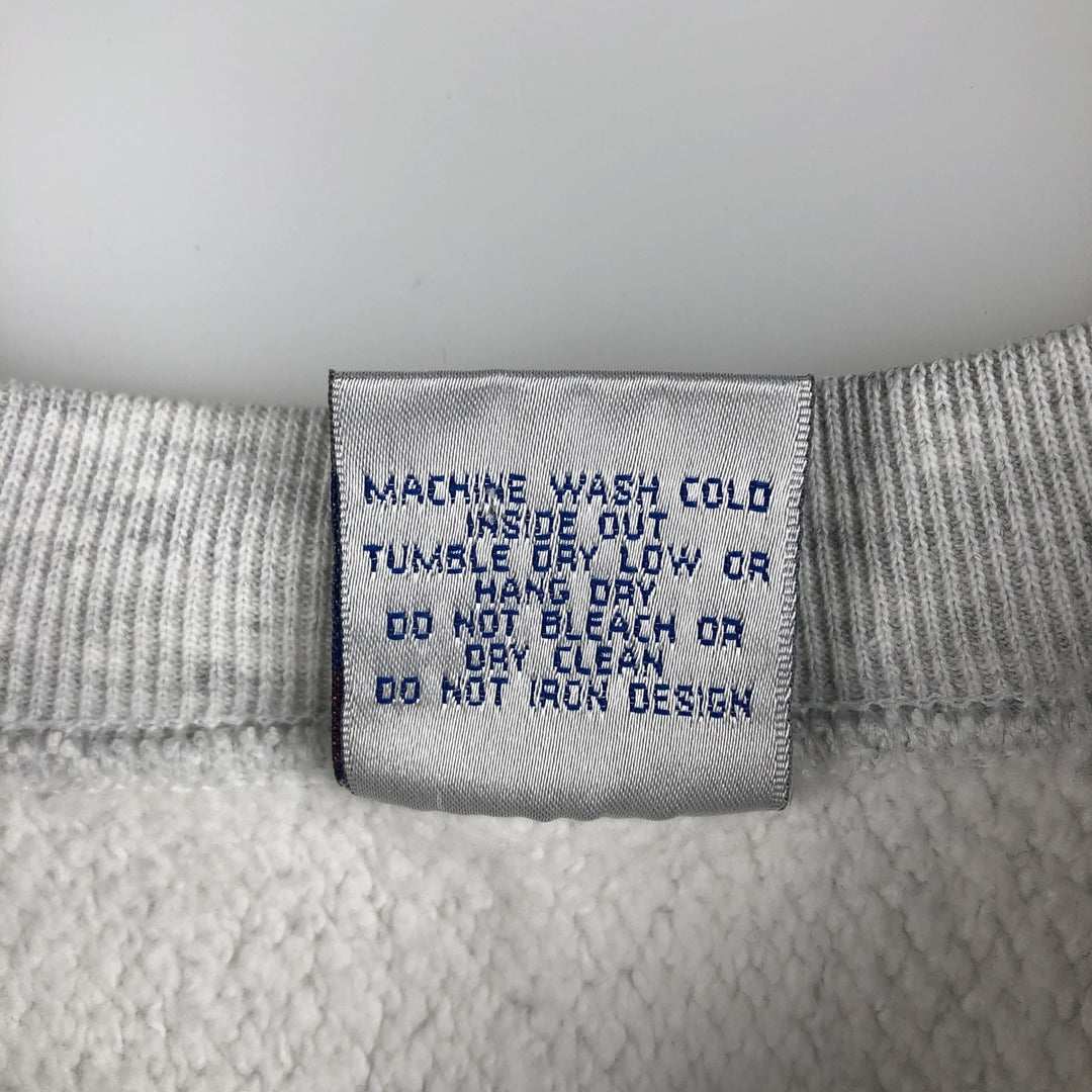 Vintage 90'S Crable Sportswear college sweatshirt, size XL, men's unclear white type Vintage Second Hand
