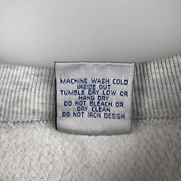 Vintage 90'S Crable Sportswear college sweatshirt, size XL, men's unclear white type Vintage Second Hand