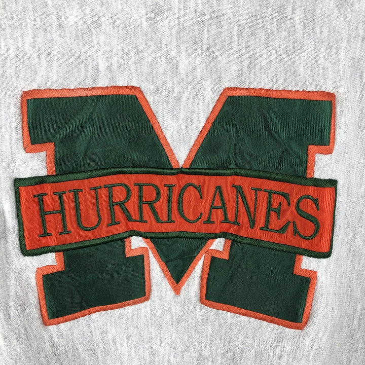 Vintage 90'S Crable Sportswear college sweatshirt, size XL, men's unclear white type Vintage Second Hand