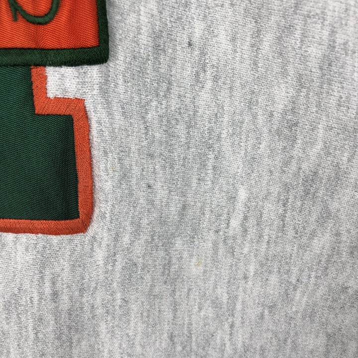 Vintage 90'S Crable Sportswear college sweatshirt, size XL, men's unclear white type Vintage Second Hand