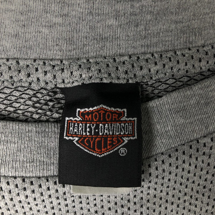 Vintage 1990'S Harley-Davidson Thermallon T-shirt, Honeycomb, Made in USA, Men's Size XL cotton gray type Vintage Second Hand