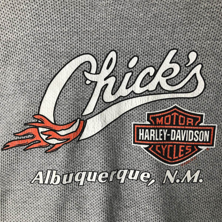 Vintage 1990'S Harley-Davidson Thermallon T-shirt, Honeycomb, Made in USA, Men's Size XL cotton gray type Vintage Second Hand